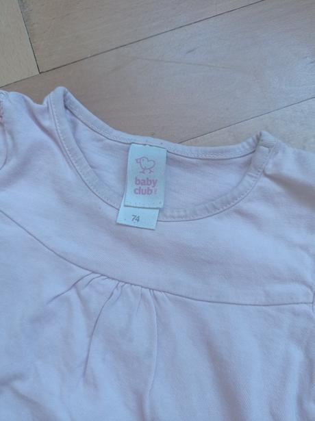 Triko dlouhý rukáv baby club 74, baby club,74