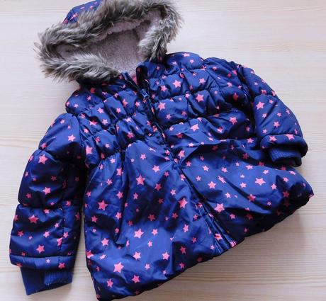 Zimní hvězdičková bundička f&f vel.80/86, f&f,80
