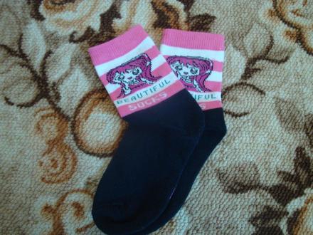 Ponožky pro holčičky - nové, vel. 30, 30