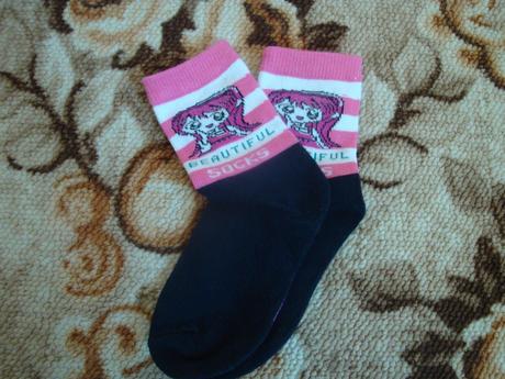 Ponožky pro holčičky - nové, vel. 30, 30