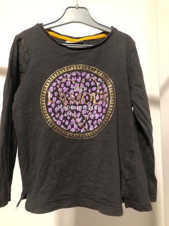 Šedé dívčí triko, 116