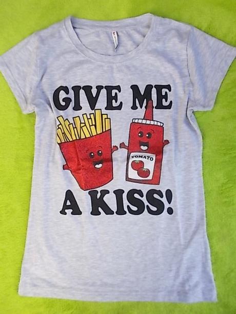 Dámské tričko s obrázky, fishbone,s