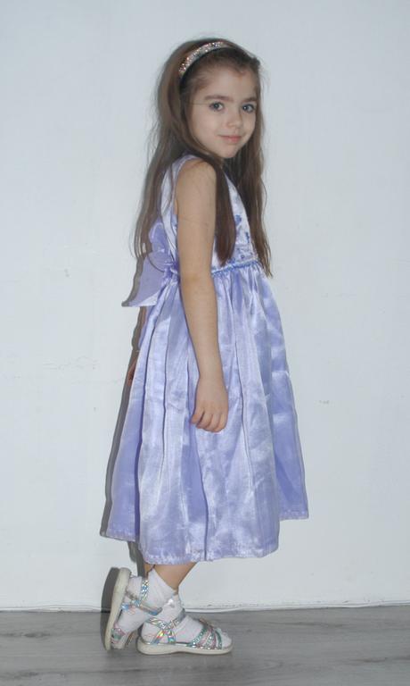 Slavnostní sváteční společenské dívčí dlouhé šaty, young dimension,116