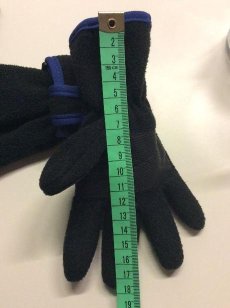 Fleece rukavice, h&m,122