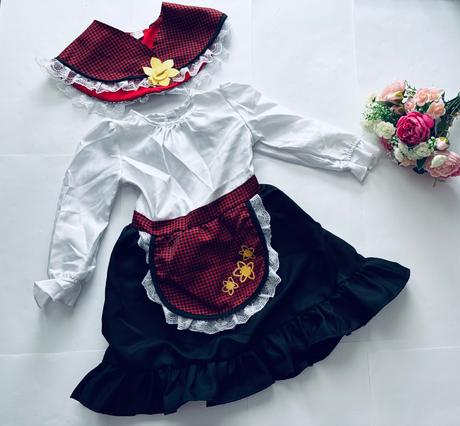 An19/ kostým dívčí karnevalový  v.3/4 roky, 