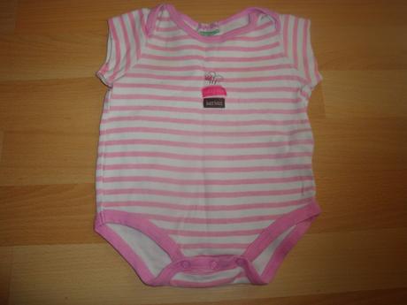 Bodýčko s proužky pro holčičky, vel. 62, 62