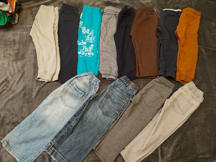 Tepláky a kalhoty vel 98, setino,98