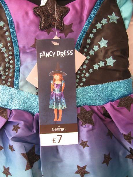 Karnevalový kostým-2 dílný, malá čarodějka,