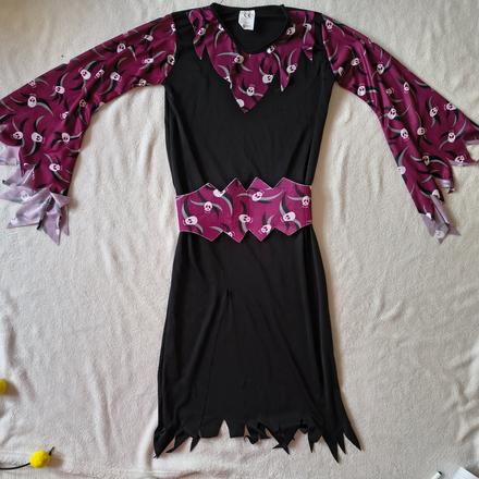 Kostým čarodějnice - na halloween, 