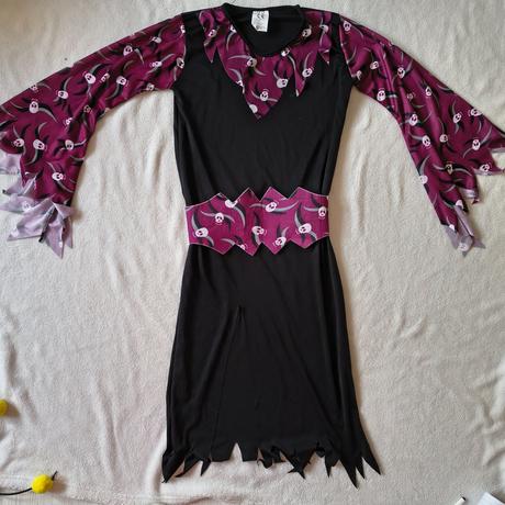 Kostým čarodějnice - na halloween, 