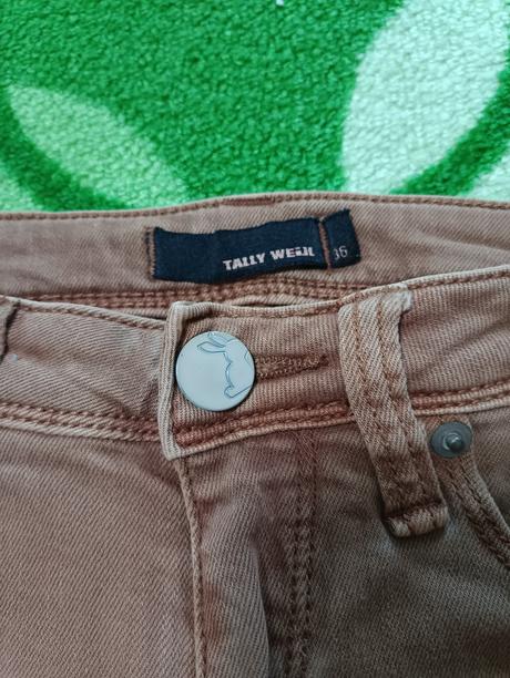 Skiny kalhoty, tally weijl,36