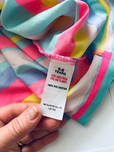 Ob/ tunika /kratké šaty - v.5/6 let, 116