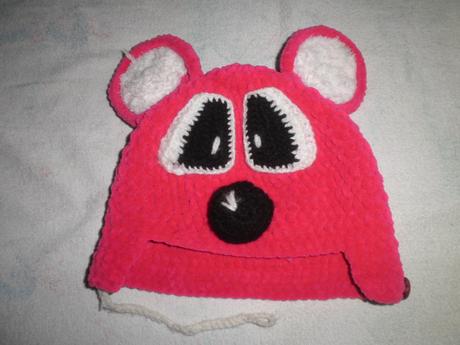 Zimní čepice "myška", 98