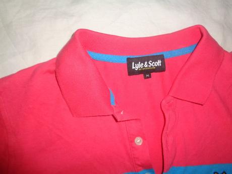 Luxusní límečkové tričko lyle scott, m
