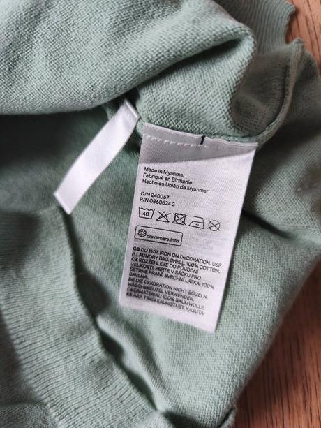 Mint svetr se srnečkou h&m 134/140, 140