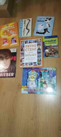 Dětské knížky - pohádky a pro rybáře,