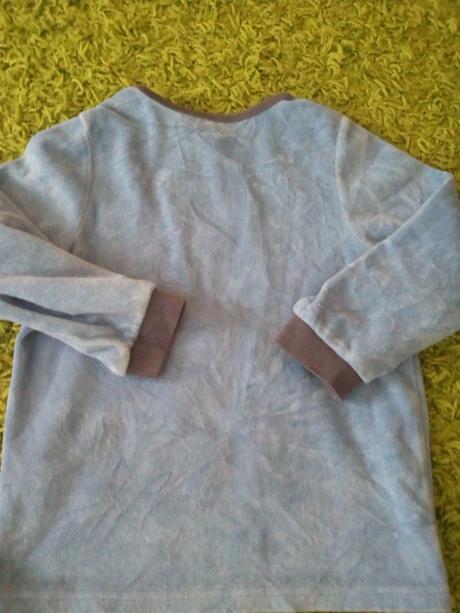 Mikina sametová,vel.110/116, tcm,110