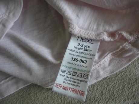 Krásné triko next, vel. 2-3 roky, next,98