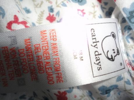 Krásná halenka early days, vel. 12-18 měsíců, early days,86