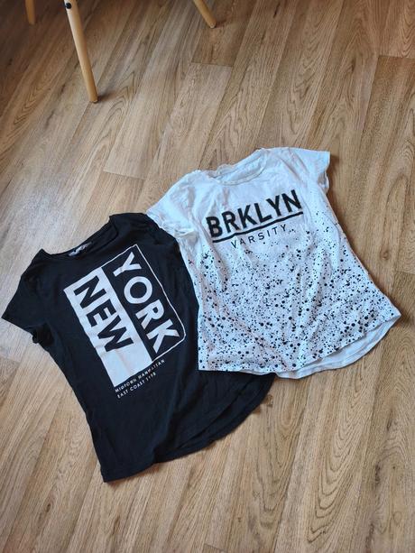 2krát tričko h&m, h&m,170