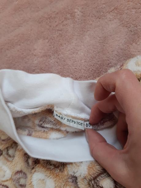 Zateplené polodupačky, baby service,80