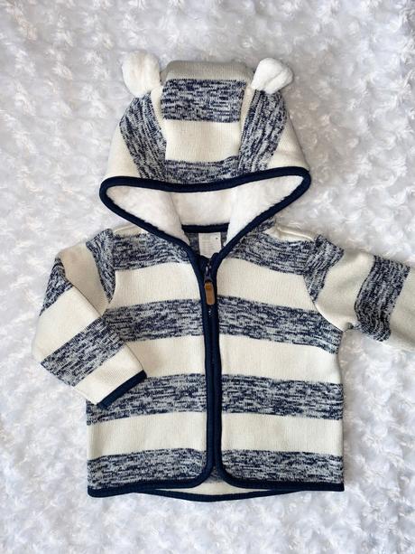 Pletená flísová mikina h&m, h&m,68