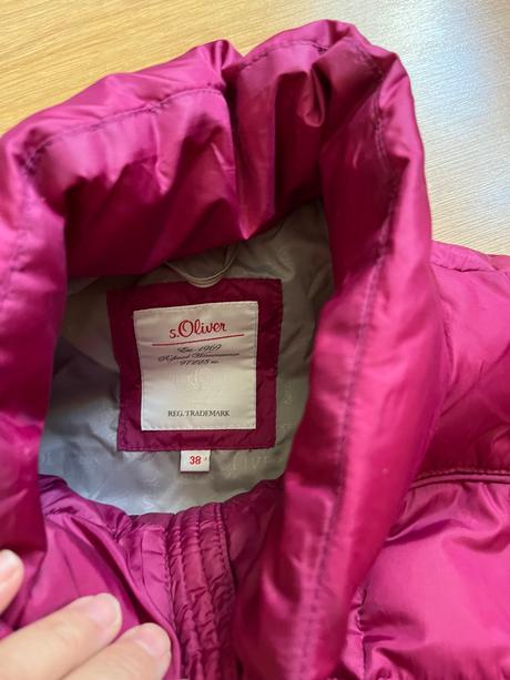 Teplá péřová bunda s.oliver, s.oliver,m