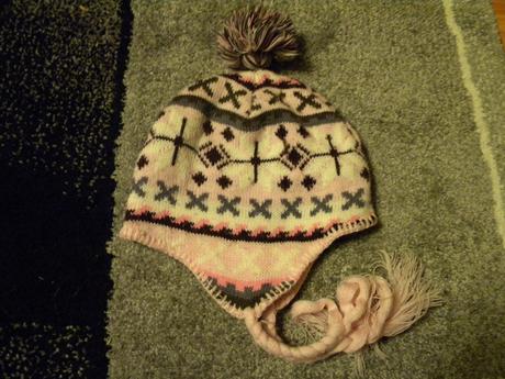 Zimní čepice pro holku vel.98, 98