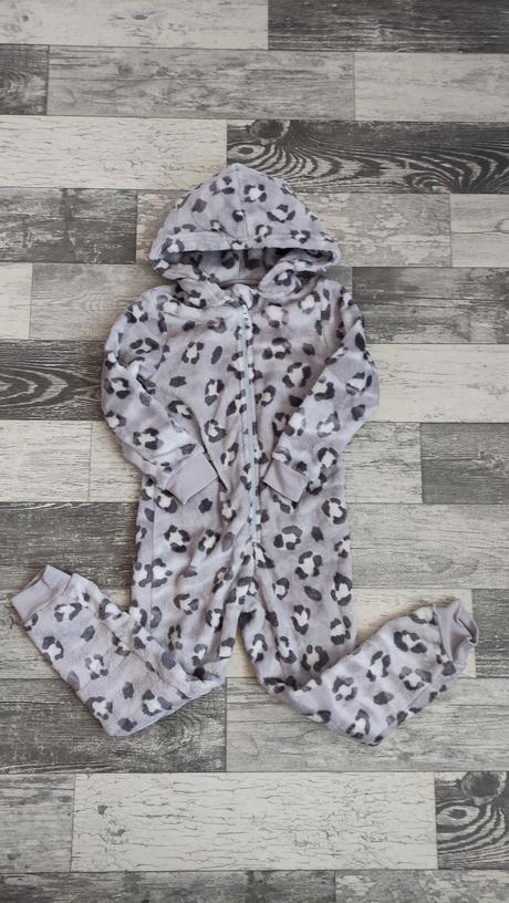 Overal plyšový dívčí vel.110/116, f&f,110