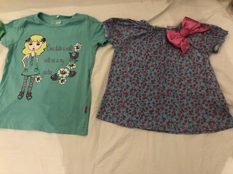 Set 5 tricek divci h&m, kids, lupilu, name it, 110
