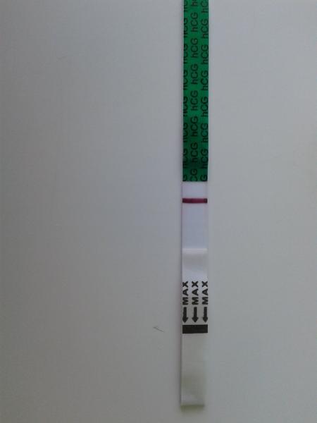 Udělal jsem těhotenský test, mohu být těhotná?