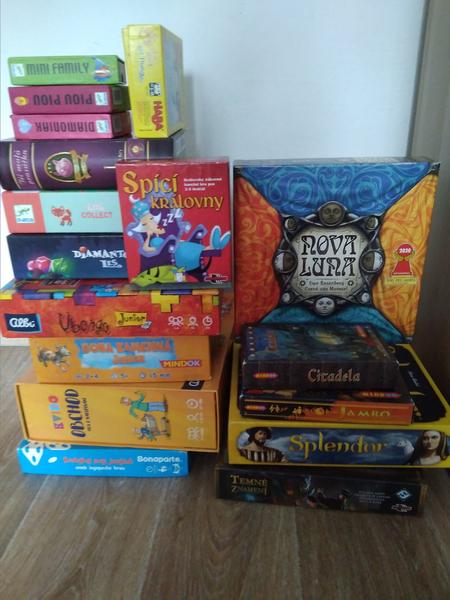 Hledáme rodinu na společné hraní deskových her nebo výměny