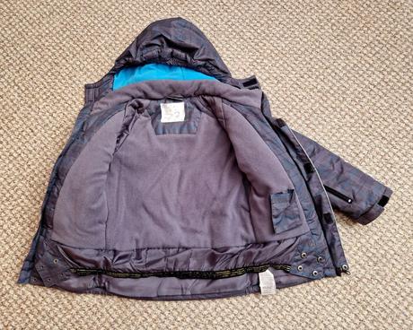 Teplá zimní (i lyžařská) bunda vel. 122/128, 128