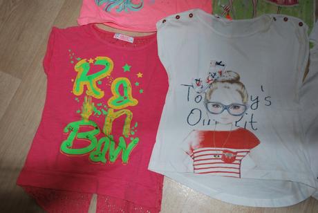 8x triko tričko i jednotlivě, 128