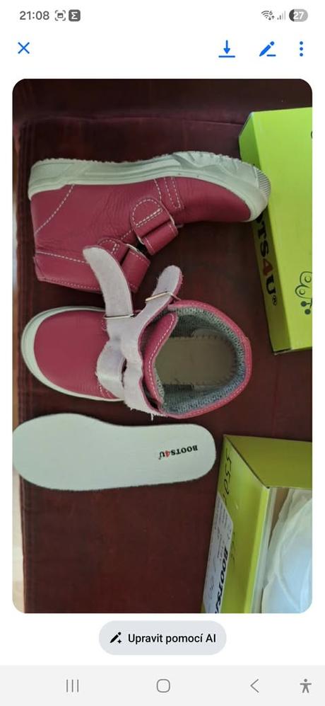 Celoroční dětské boty dívčí 27 a 30, essi,27 / 30