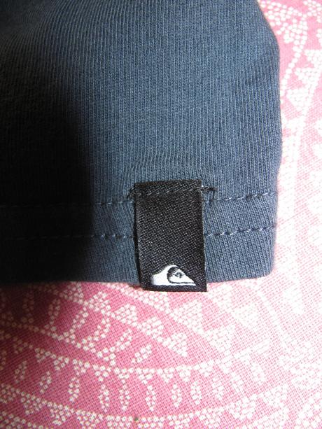Dětské tmavě modré bavlněné tričko s lebkou, quiksilver,158