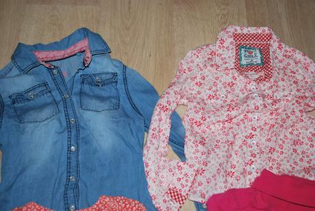 Akt 3x halenka košile i jednotlivě, c&a,116