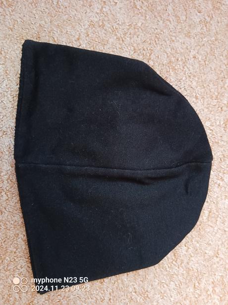 Čepice černá zlaté logo zn."adidas", adidas