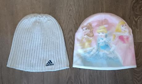 2x dívčí čepice adidas, disney, adidas,86