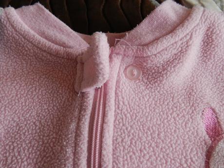 Overal fleesový se zajíčkem, 80