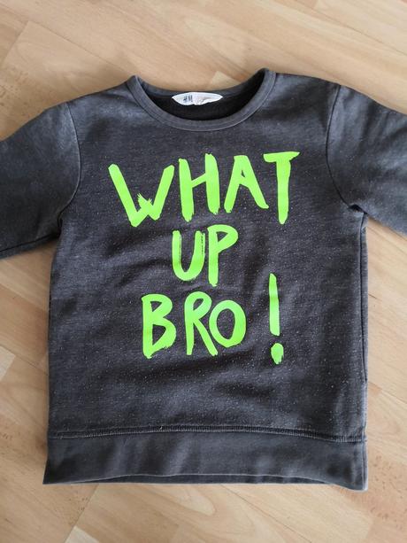 Mikina s nápisem h&m vel. 134/140, h&m,134