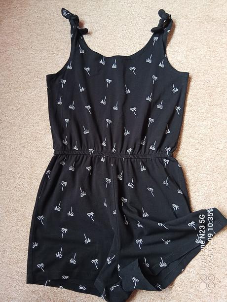 Overal šortky zn."h&m basic" vel."146-152", h&m,146