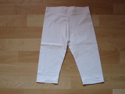 Legíny bílé tříčtvrteční next 128, next,128