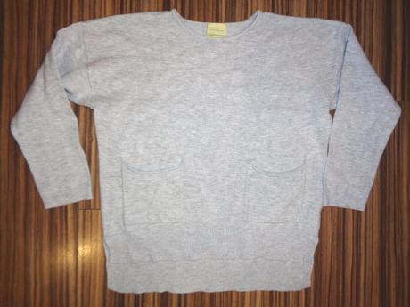 Luxusní slabší svetřík s kapsičkama od zary, zara,116