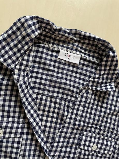 Káro halenka, vel xl, v prsou spíše l, možná m/l,, gina,l