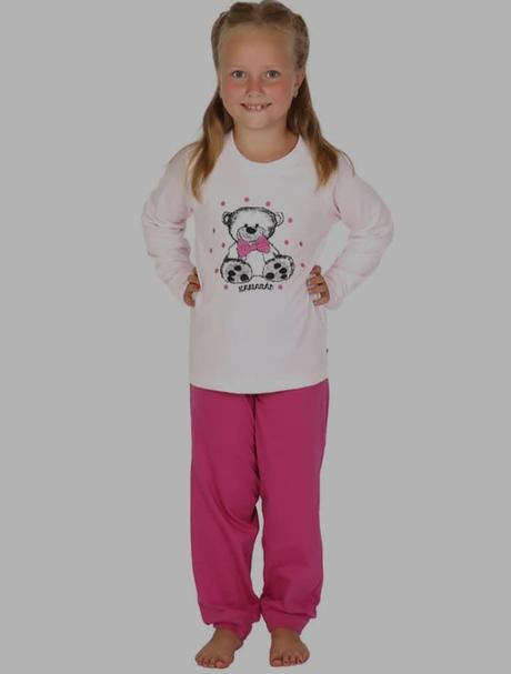 Dívčí bavlněné pyžamo, evona,128