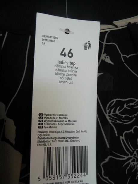 Nová dámská elegantní halenka f&f vel. 46, f&f,46