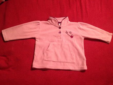 Dívčí mikina - mikinka hvězdy - hvězdičky, okay,68