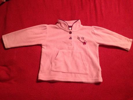 Dívčí mikina - mikinka hvězdy - hvězdičky, okay,68