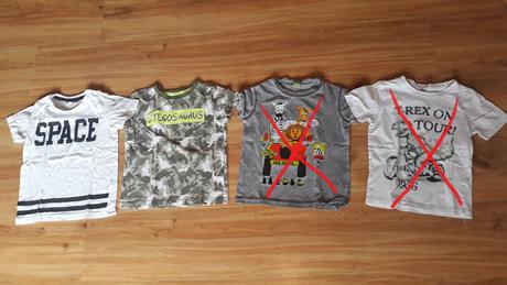 Trička, vel. 104, 104